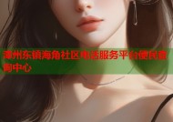 漳州东镇海角社区电话服务平台便民查询中心