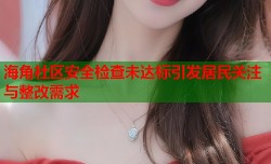 海角社区安全检查未达标引发居民关注与整改需求