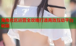 海角社区运营全攻略打造高效互动平台秘籍