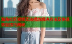 海角社区视频无法播放解决方法及快速恢复技巧揭秘