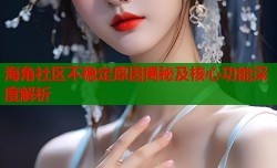 海角社区不稳定原因揭秘及核心功能深度解析