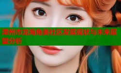 漳州市龙海角美社区发展现状与未来展望分析