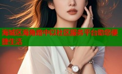 海城区海角路中以社区服务平台助您便捷生活