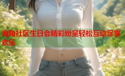 海角社区生日会精彩纷呈轻松互动尽享欢乐