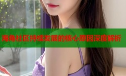 海角社区持续发展的核心原因深度解析