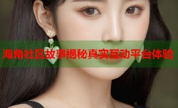 海角社区故事揭秘真实互动平台体验
