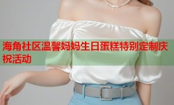海角社区温馨妈妈生日蛋糕特别定制庆祝活动