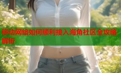 移动网络如何顺利接入海角社区全攻略解析