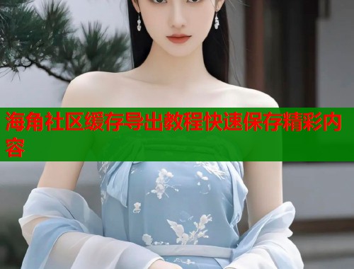 海角社区缓存导出教程快速保存精彩内容  第1张