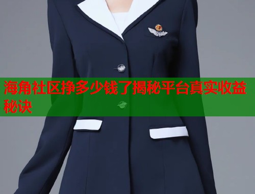 海角社区挣多少钱了揭秘平台真实收益秘诀  第1张