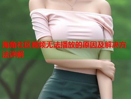 海角社区视频无法播放的原因及解决方法详解  第1张