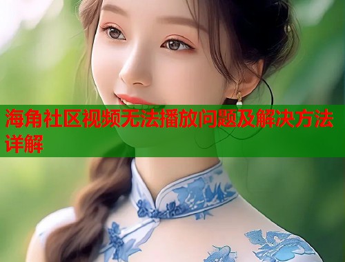 海角社区视频无法播放问题及解决方法详解  第2张
