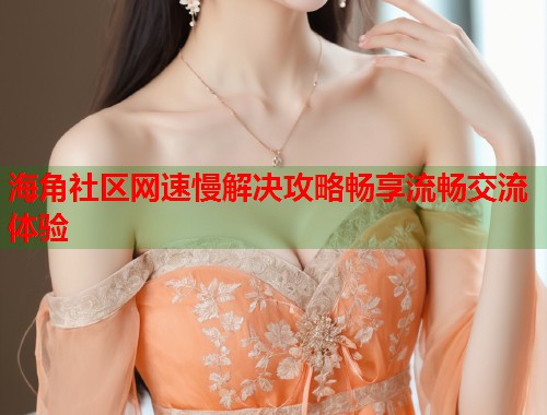 海角社区网速慢解决攻略畅享流畅交流体验  第1张
