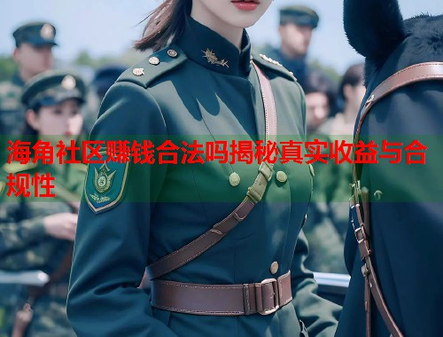 海角社区赚钱合法吗揭秘真实收益与合规性  第2张