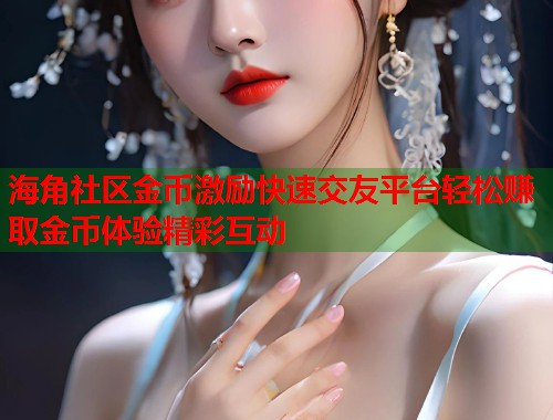 海角社区金币激励快速交友平台轻松赚取金币体验精彩互动  第1张